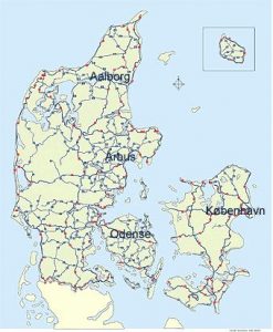 fietsroutes in Denemarken