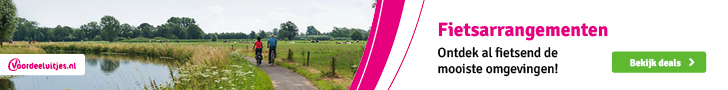 Voordeeluitjes Fietsarrangementen banner